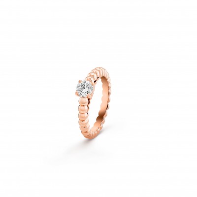 VAN CLEEF ARPELS PERLÉE SOLITAIRE 0.50 CT EVVS1 - ROSE GOLD  VCARO1VJ00